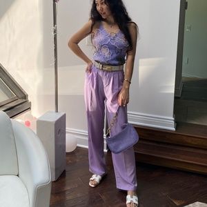 Purple pants